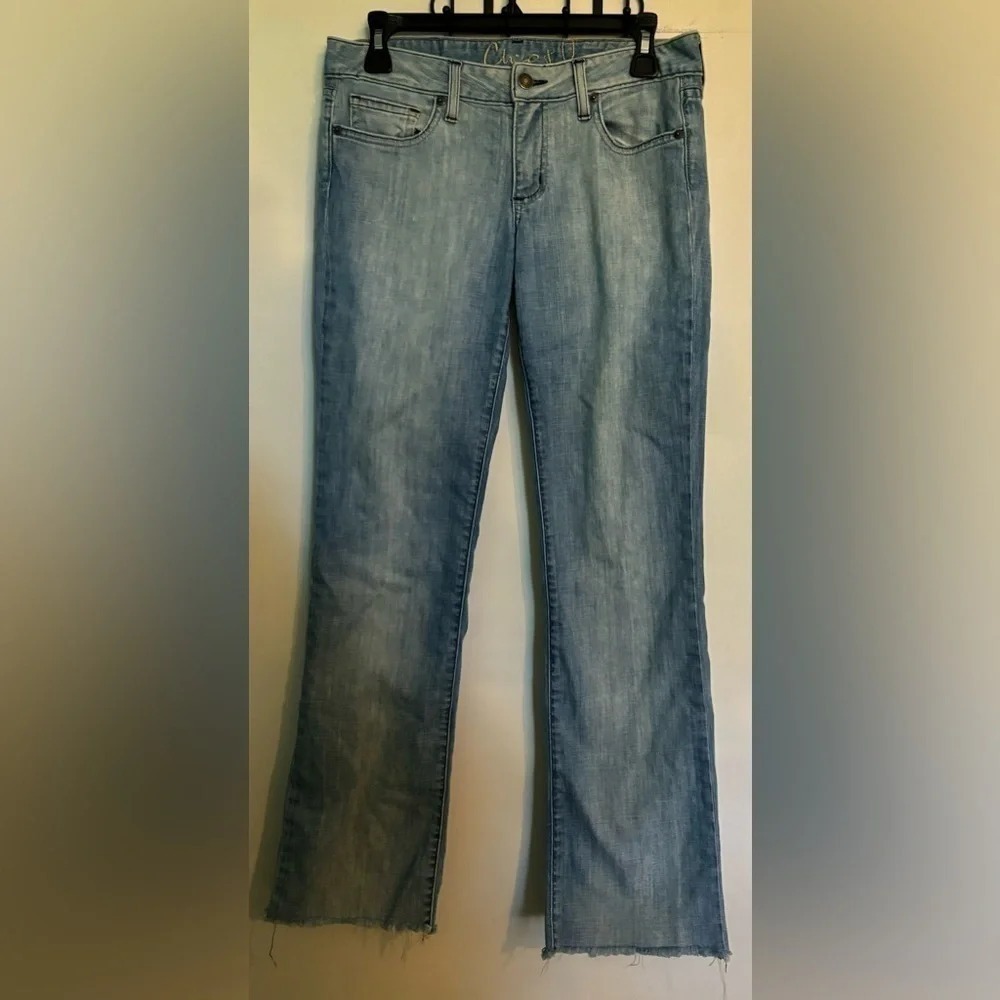 Chip & Pepper LA Cal Young and Free Womens Pamela Straight Leg Light Wash Sz 28